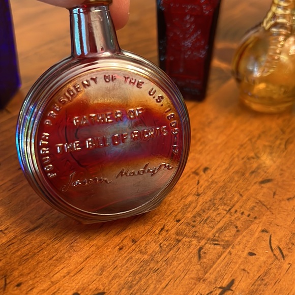 Lot of 5 Vintage Little Glass Bottles Wheaton & Elixir - Picture 8 of 14